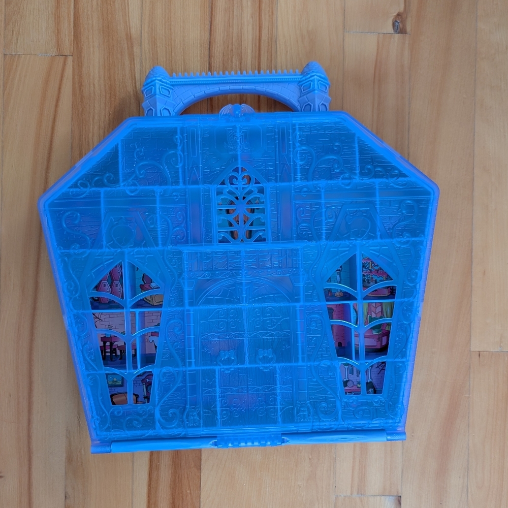 Monster High Purple Case Toy Storage Organizer Display Play Set Dollhouse